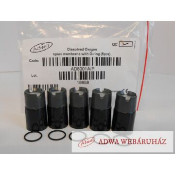 AD8001A/P Csere Membrán O-gyűrűvel(5 db)  AD8001D/3 DO elektródához