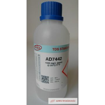 AD7442 1500 ppm TDS kalibráló oldat 230 ml