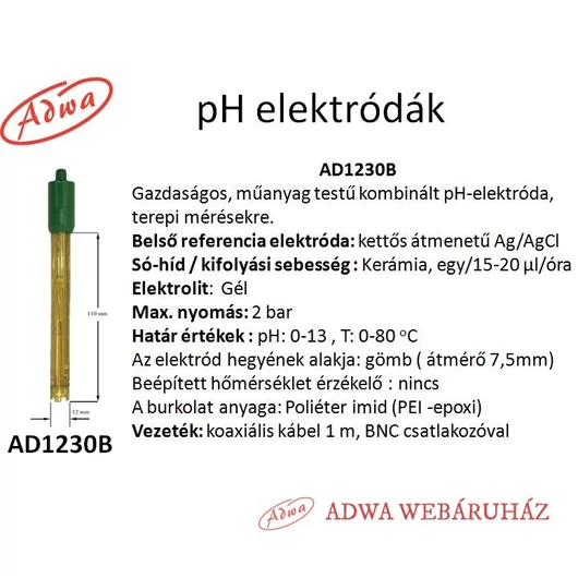 Alap elektróda AD-1231B